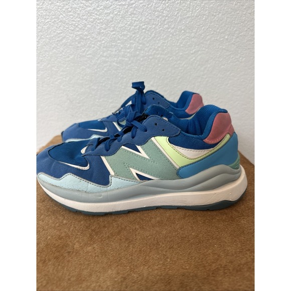 New Balance 57/40 GC5740RK Sneakers US Blue White‎ Lifestyle Shoes Size 7 - Picture 1 of 6